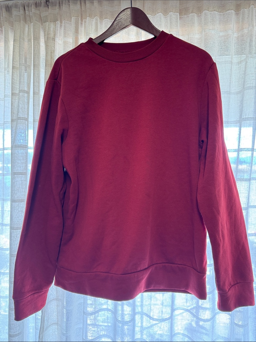 Goodfellow & Co Burgundy Crewneck Sweater